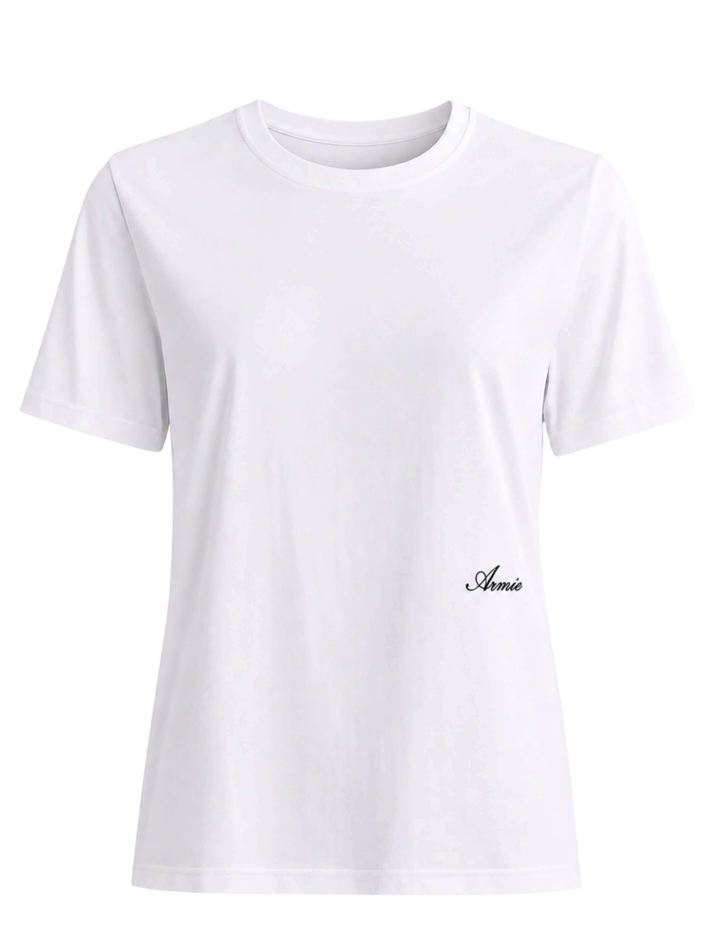 ARMIE Shirt 'The Carina' in White: front