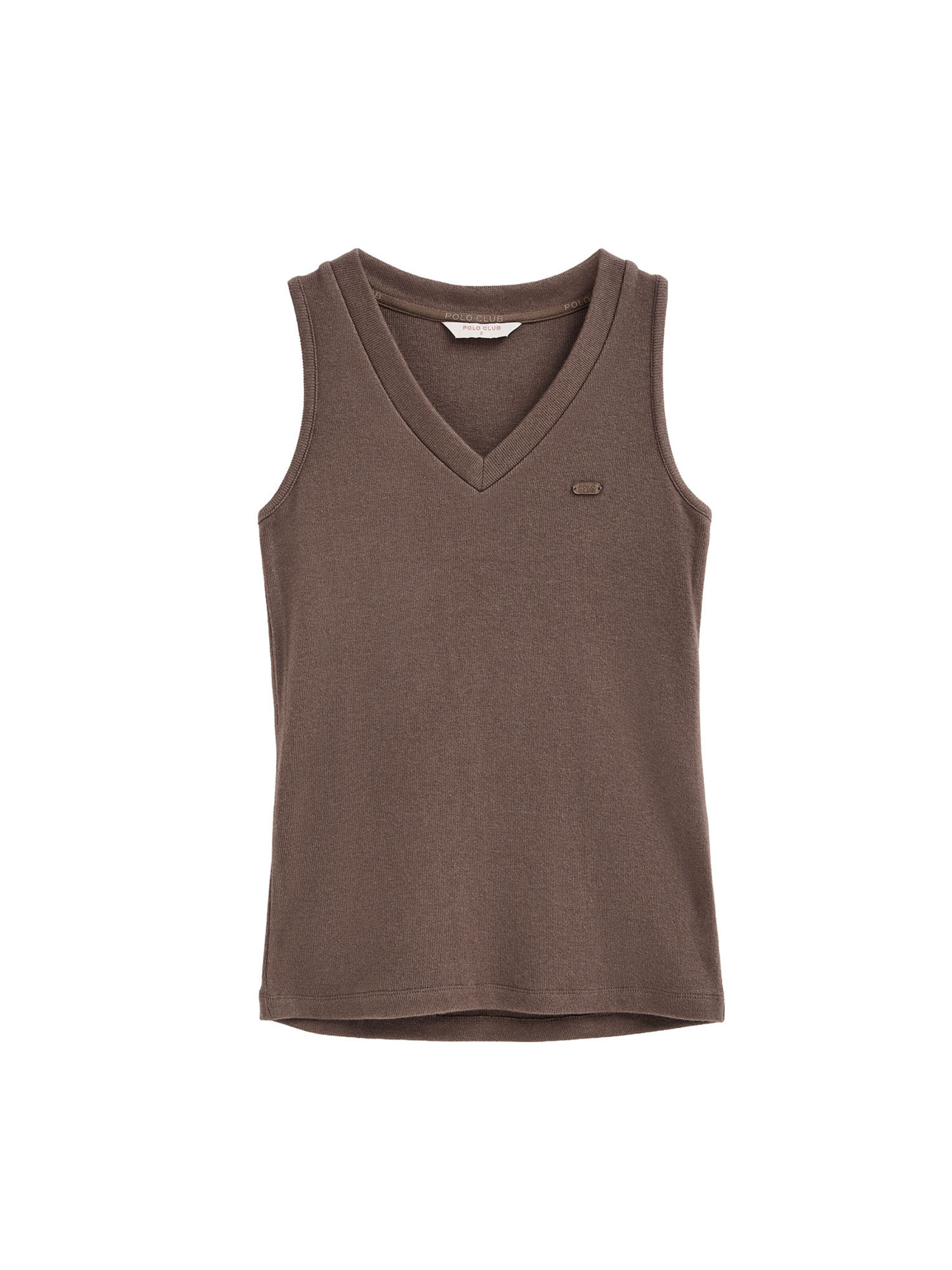 Polo Club Shirt 'MYRA' in L in Brown, Item view