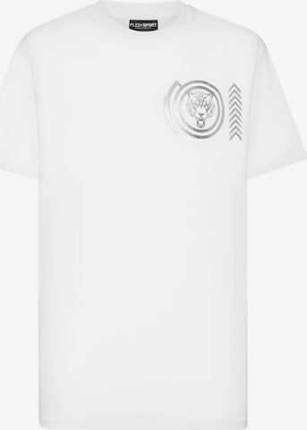 Plein Sport Shirt 'Tiger' in White: front