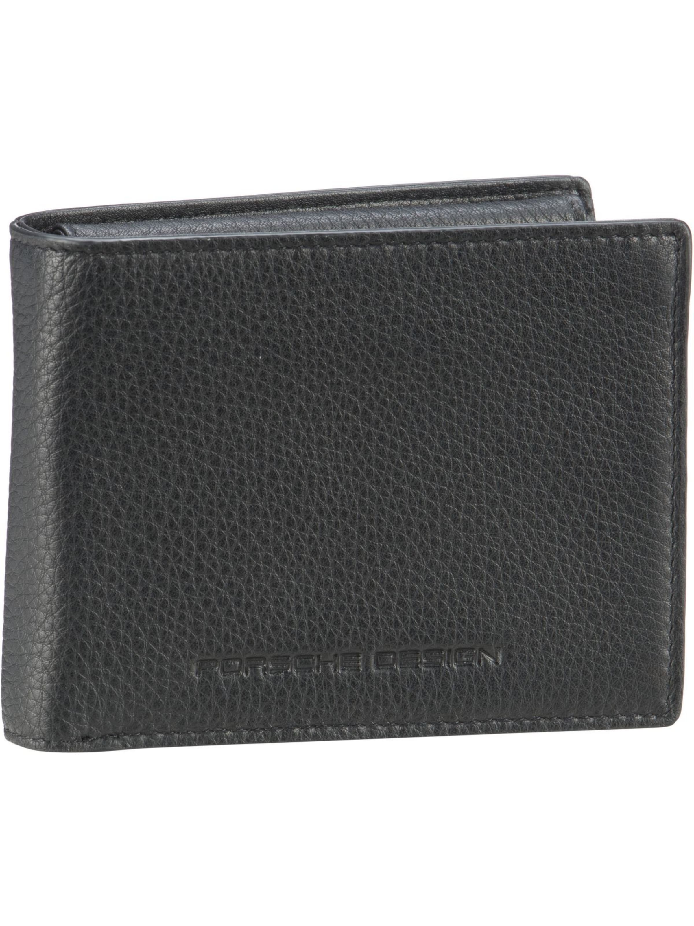 Porsche Design Portemonnee in Zwart: voorkant