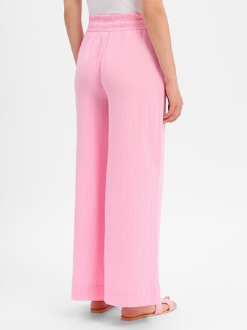 évasé Pantalon 'NUNathalia' NÜMPH en rose