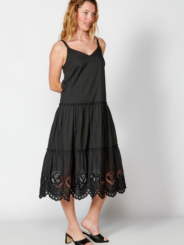 KOROSHI Summer dress in Black