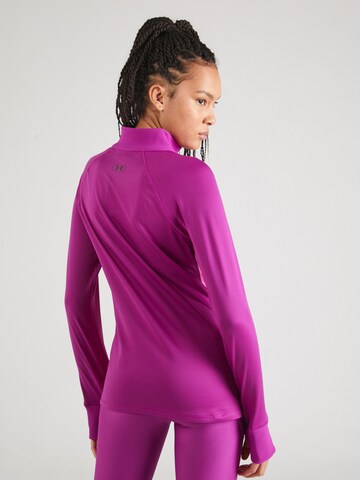 UNDER ARMOUR Sports sweatshirt in Purple