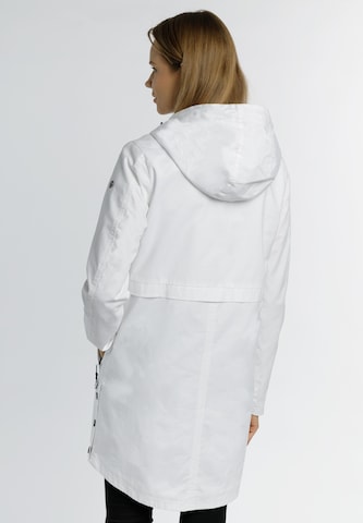 Manteau mi-saison DreiMaster Maritim en blanc