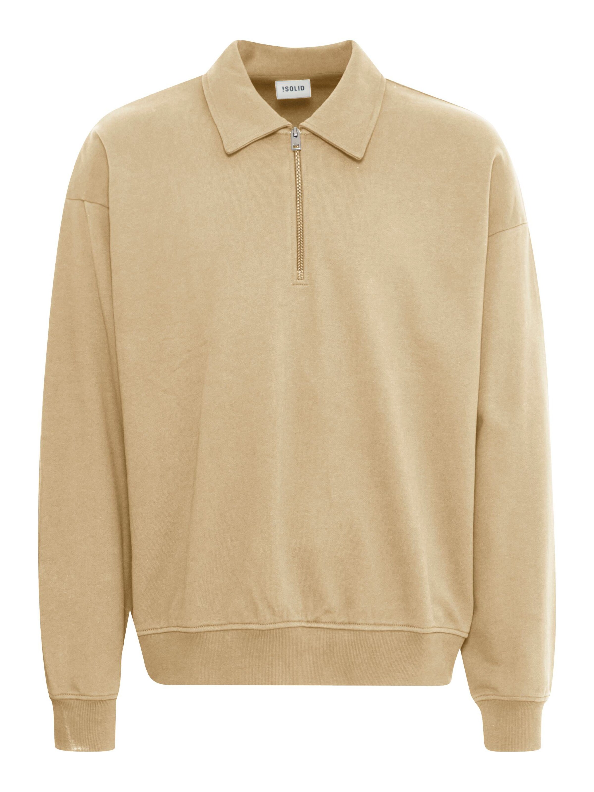 !Solid - Sweatshirt ' SDOWNEY ' em castanho: frente