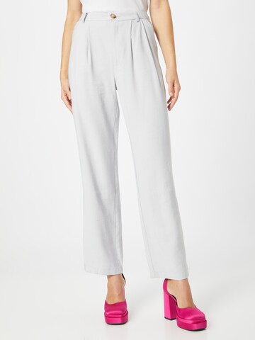 Moves Loose fit Pleat-front trousers 'Nimma' in Grey: front