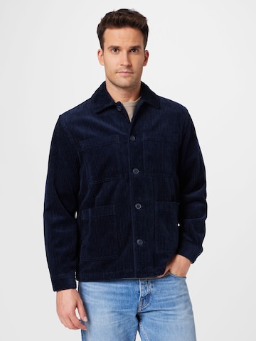 minimum Prehodna jakna 'KEMP' | modra barva: sprednja stran