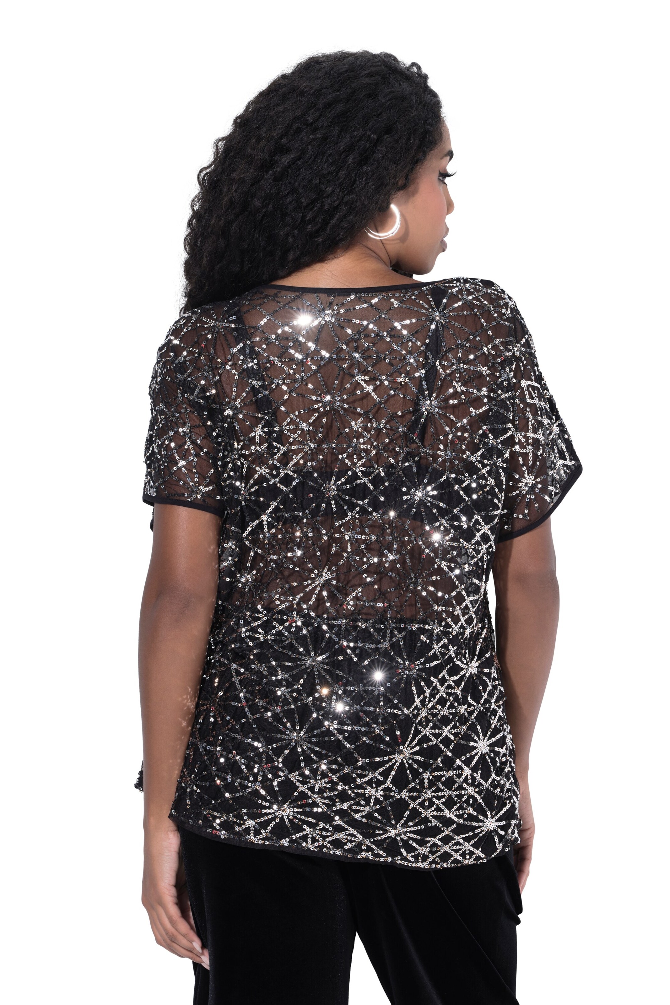 Ulla Popken Blouse in Zwart