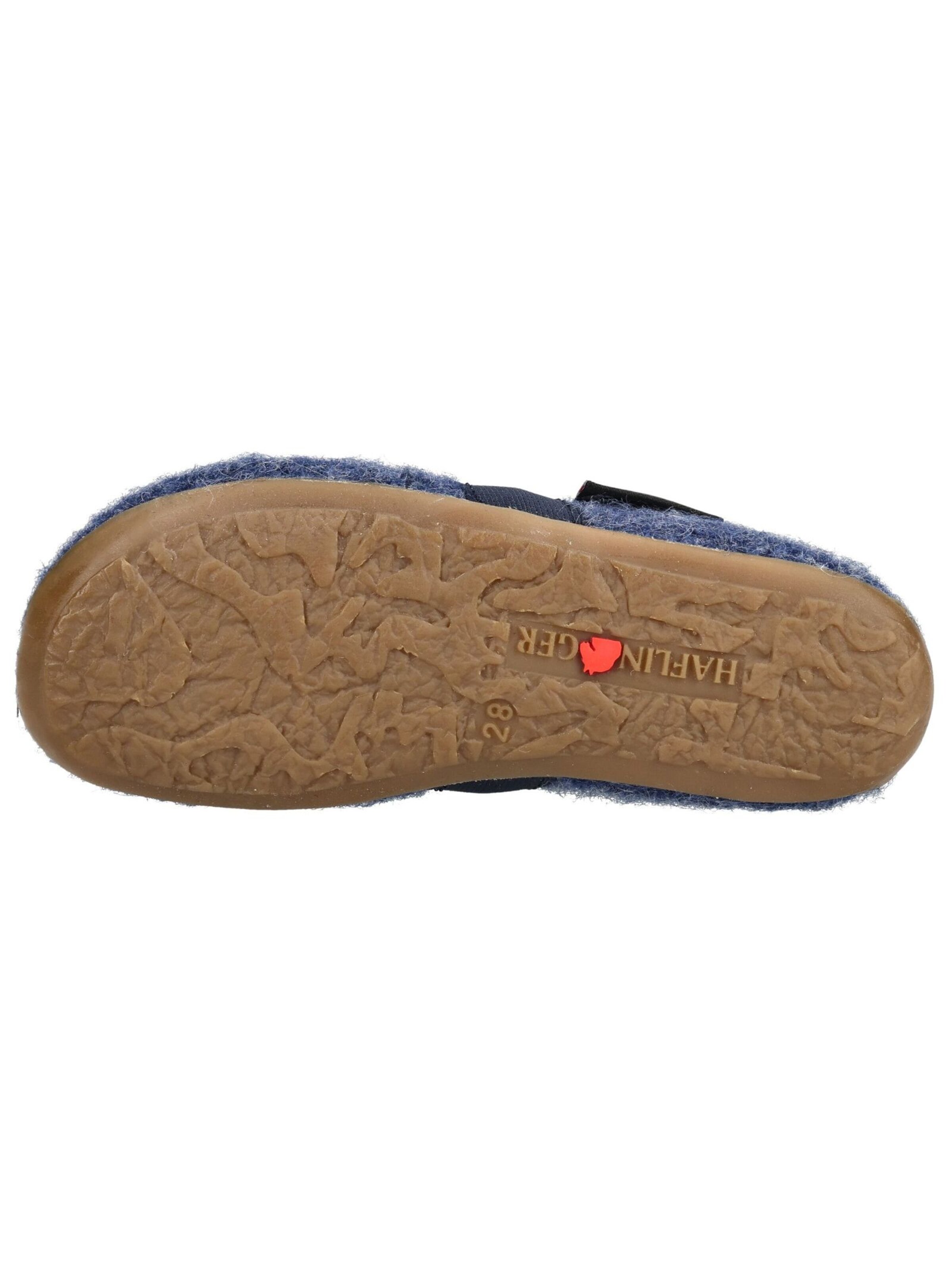 Pantoufle HAFLINGER en bleu