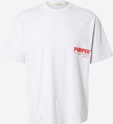 POMPEII T-Shirt 'UNTALENTED' in Grau: Vorderseite