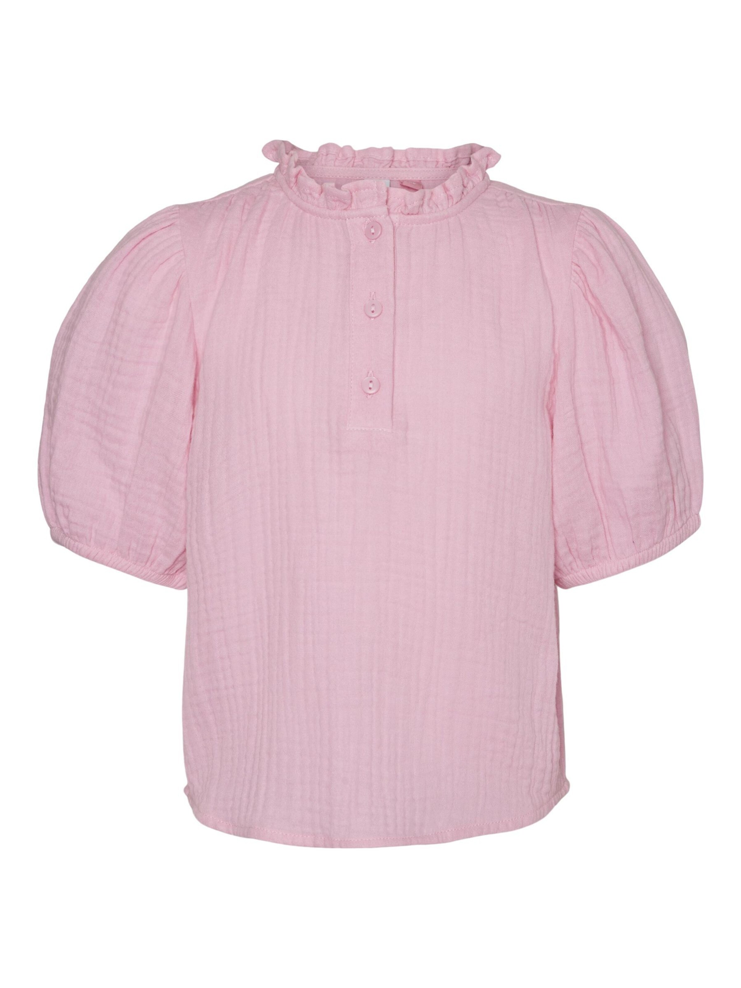 Vero Moda Girl Blouse 'NATALI' in Roze: voorkant