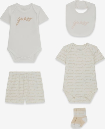 GUESS - Conjunto en beige: frente