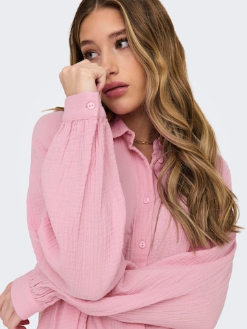 Bluză 'THYRA' de la ONLY pe roz