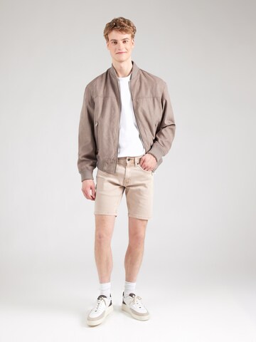 INDICODE JEANS Слим Джинсы 'Symon' в Серый