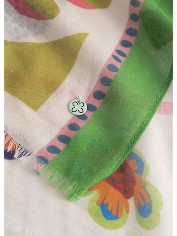 CODELLO Schal SELF LOVE- Schriftzug in Grün