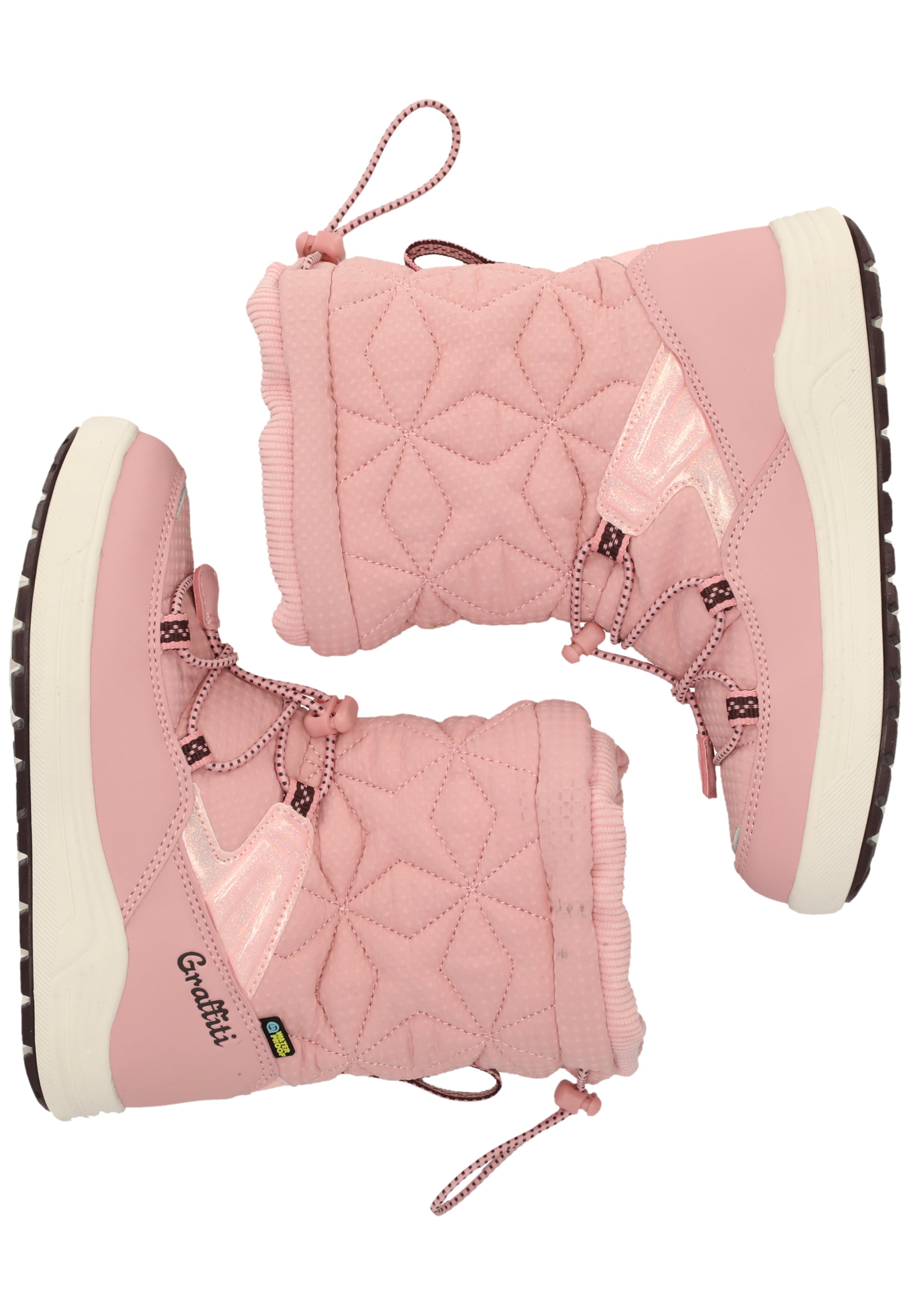 ZigZag Snow Boots 'Bahill' in Pink