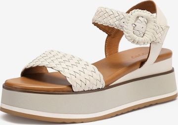 INUOVO Sandals in Beige: front