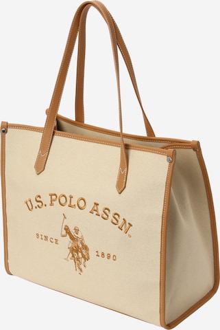 U.S. POLO ASSN. Shopper 'Beach 4' in Beige: voorkant