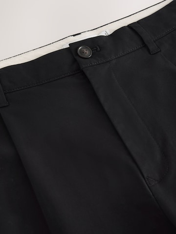 Next Barrel Pleat-front trousers in Black