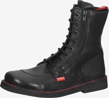 Kickers Stiefelette in Schwarz: predná strana