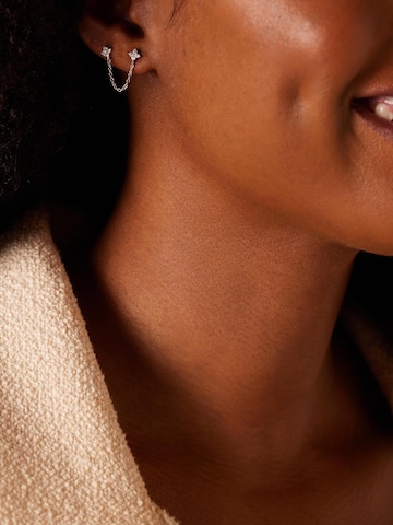 Lucardi Earrings 'Statement' in Silver