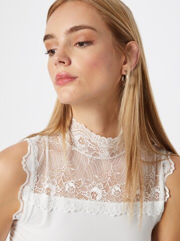 Top 'Vanessa' di minus in bianco