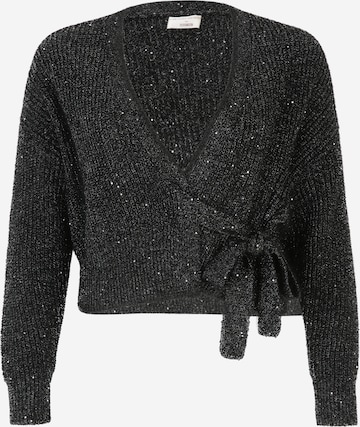 Guido Maria Kretschmer Curvy Sweater 'Victoria ' in Black: front