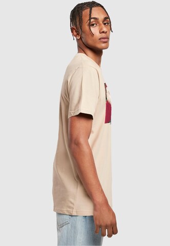 ABSOLUTE CULT T-Shirt 'Friends - Santa Chandler' in Beige