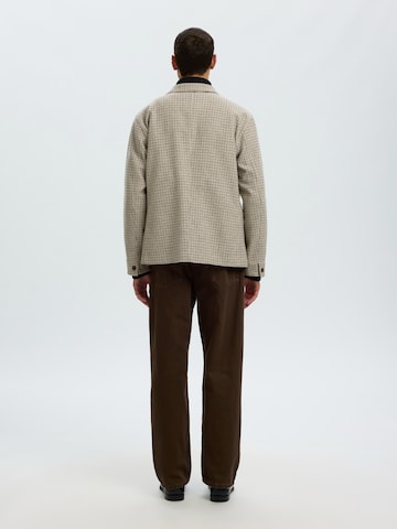 SELECTED Regular fit Blazer 'SLHLANDON' in Grey