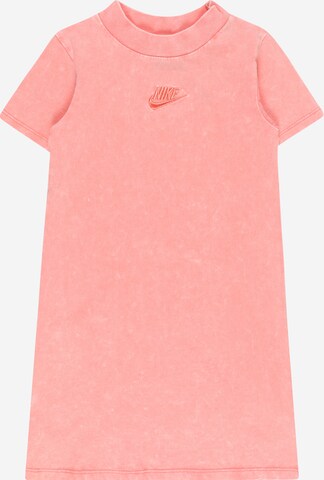 Nike Sportswear Kleid in Pink: front