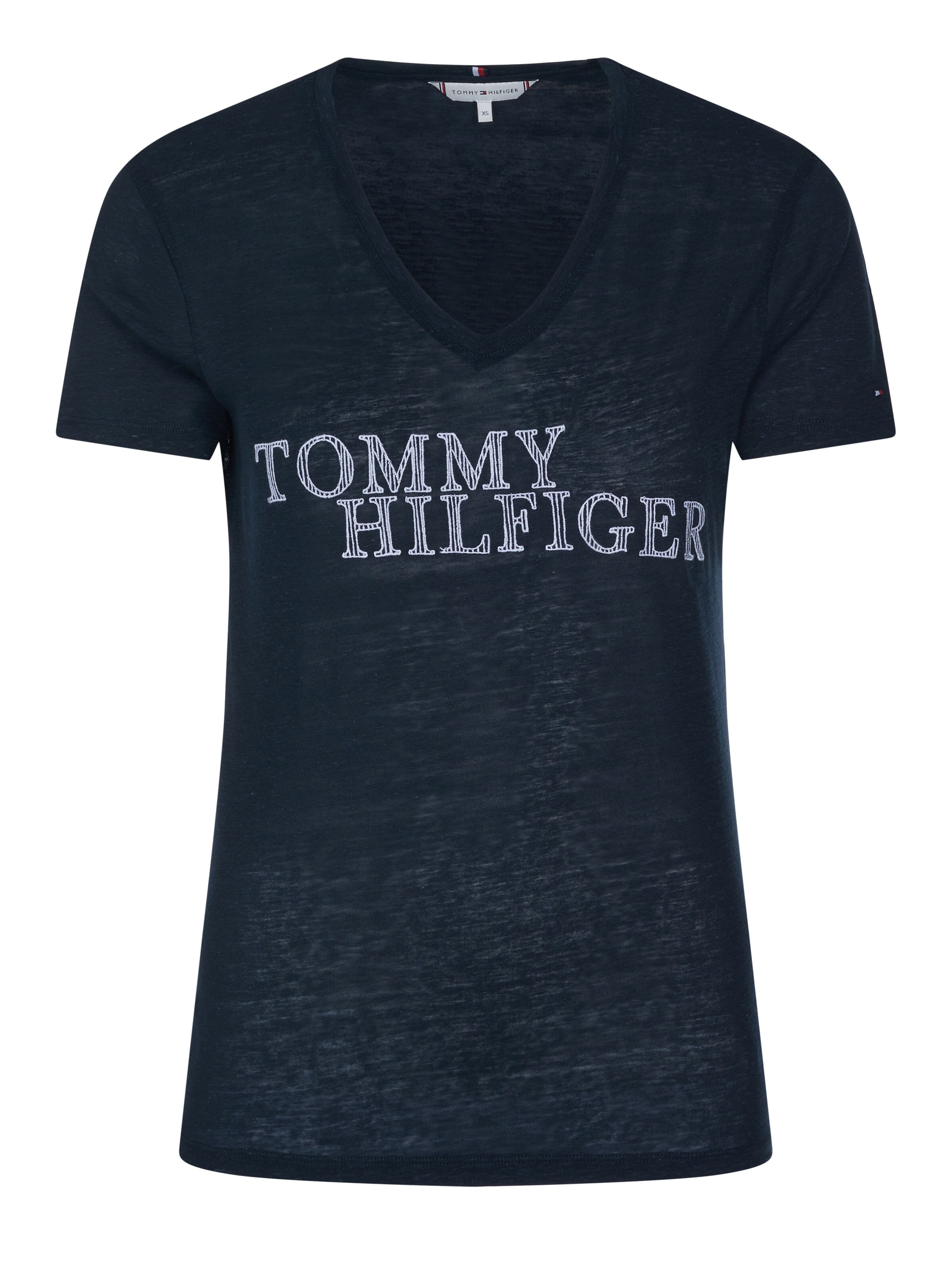 TOMMY HILFIGER - Top 'Tommy Hilfiger Top' em azul: frente