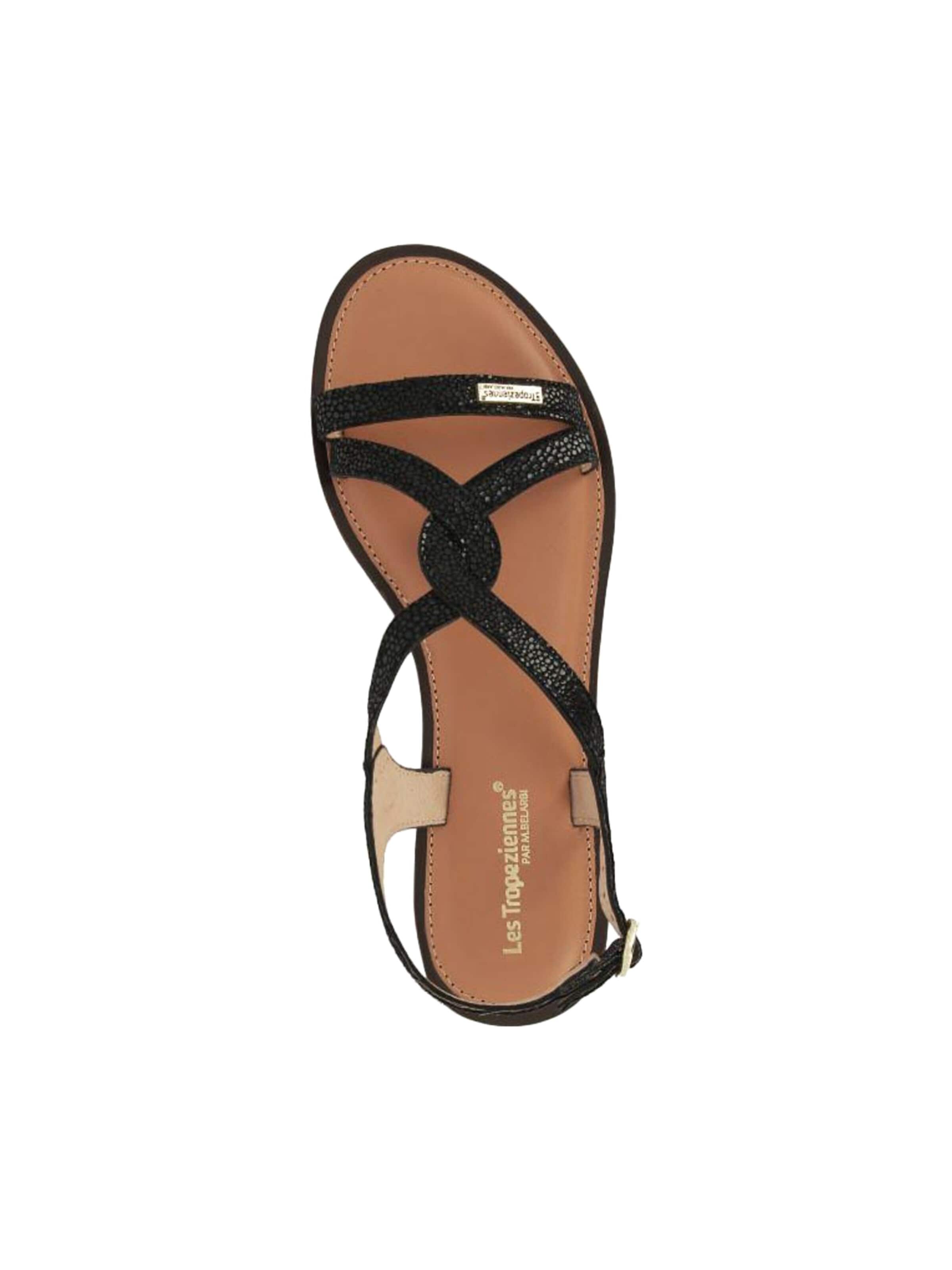 Sandalo 'Ledersandalen „Les Hastral“' di Les Tropéziennes in nero