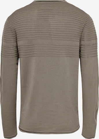 Pullover 'Blade' di Only & Sons in beige