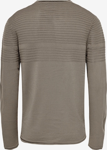 Only & Sons - Jersey 'Blade' en beige