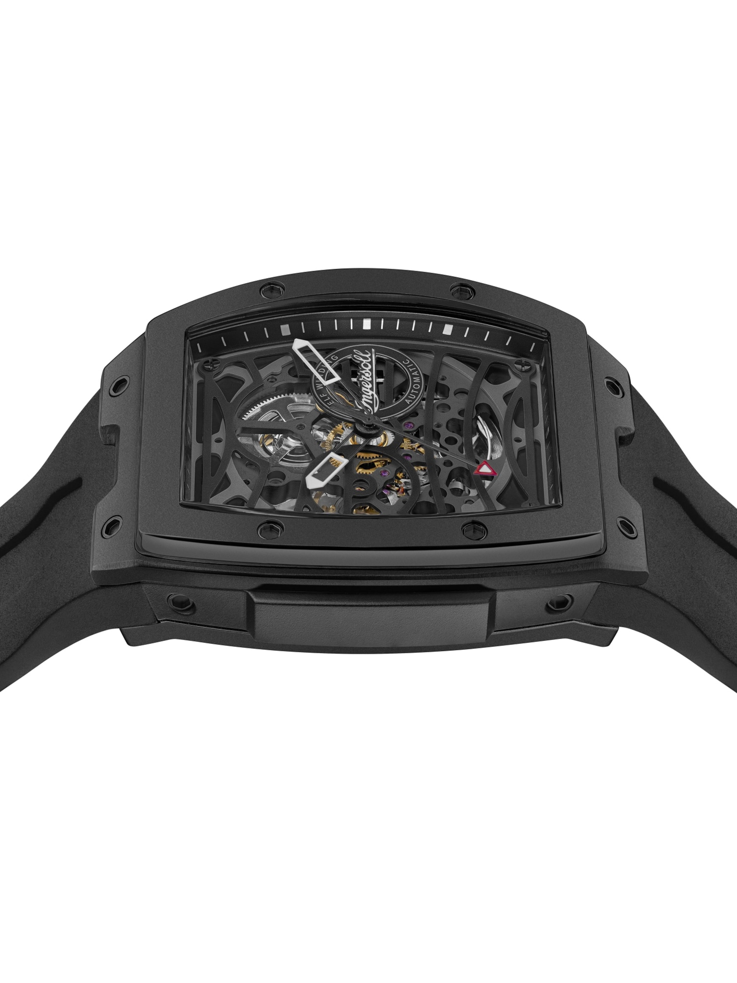 INGERSOLL Analoguhr ' The Rim ' in Schwarz