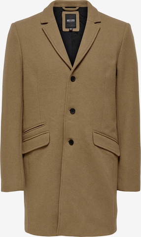 Only & Sons Ανοιξιάτικο και φθινοπωρινό παλτό 'Julian' σε μπεζ: μπροστά