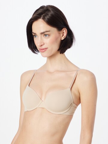 Lindex Push-up Rintaliivi 'Lilja Theresia' värissä beige: edessä