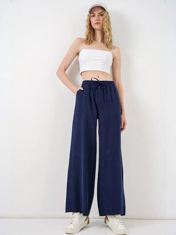 Bigdart Wide leg Trousers in Blue