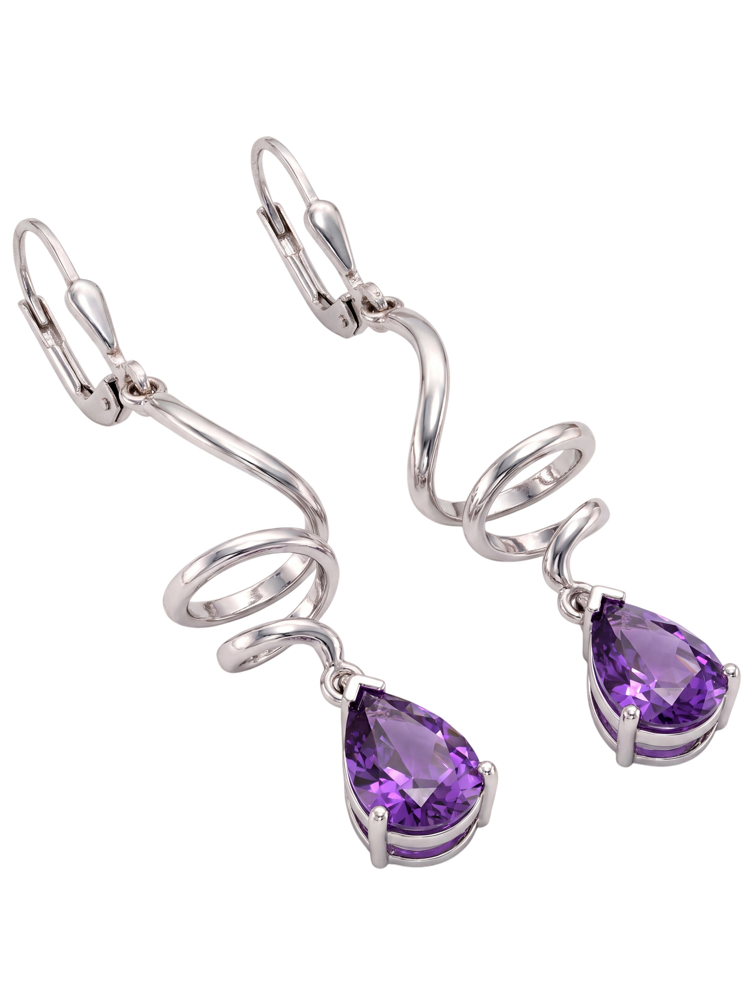 Jobo Earrings in Purple