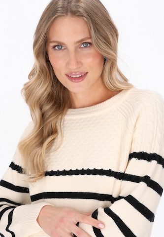 DreiMaster Maritim Sweater in White