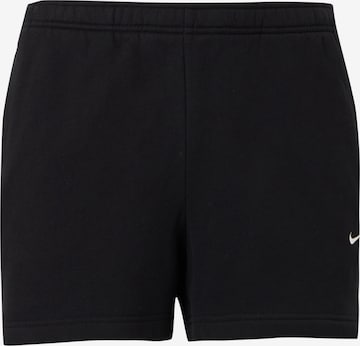 Nike Sportswear Hlače 'Studio' | črna barva: sprednja stran