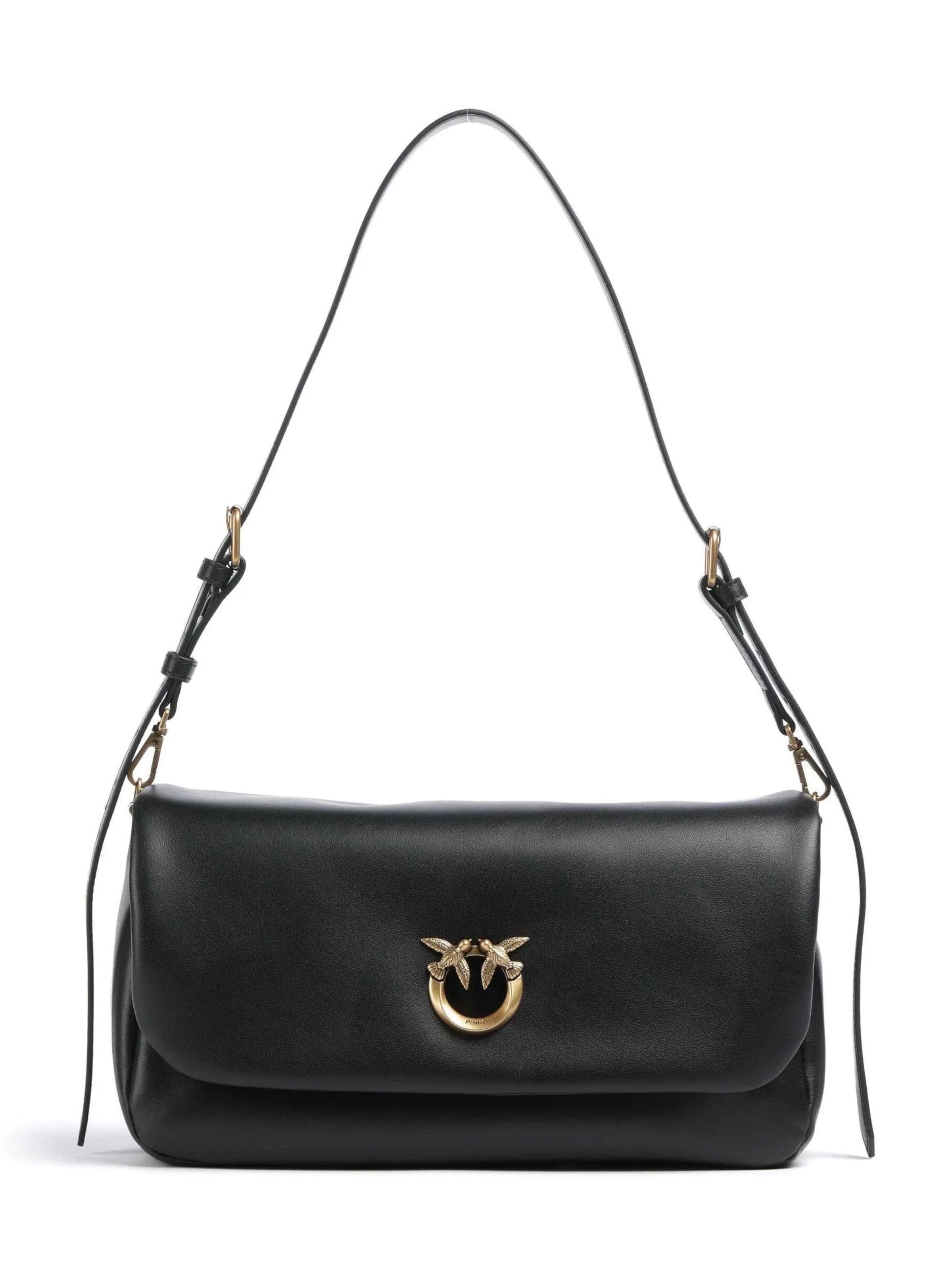 Borsa a spalla '106178 A0QO - BORSA' di PINKO in nero: frontale