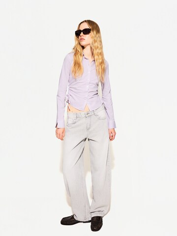Bershka Blouse in Pink
