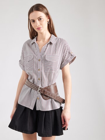 VERO MODA Pluus 'VMBumpy', värv punane: eest vaates