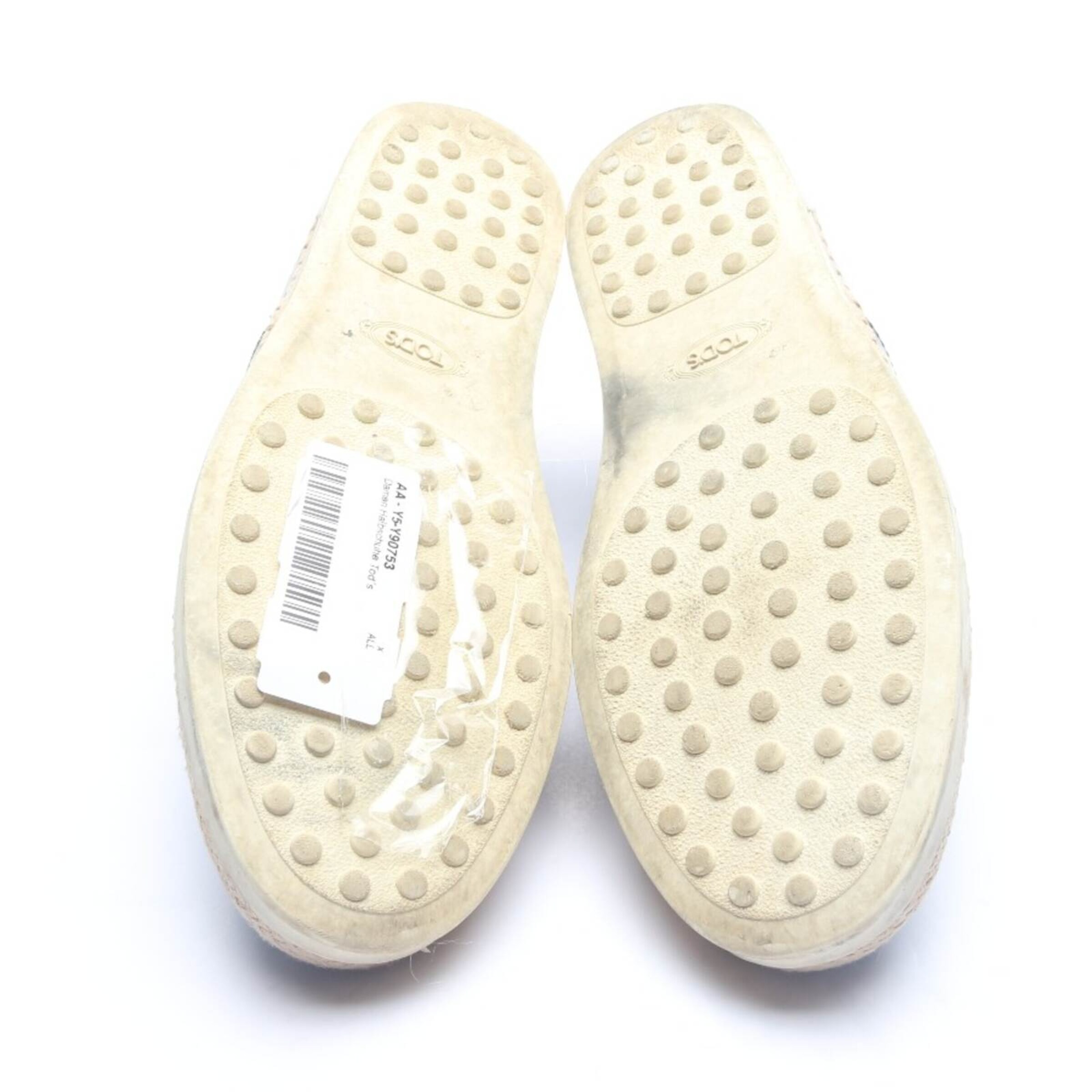 Tod's Flats & Loafers in 38 in Blue