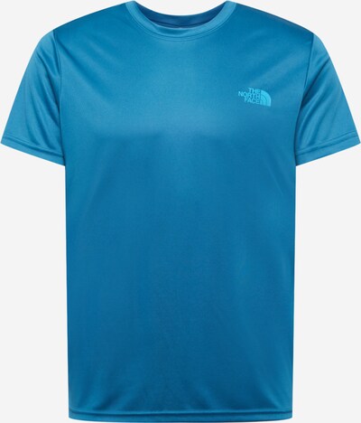 THE NORTH FACE Sportshirt 'REAXION' in himmelblau / hellblau / weiß, Produktansicht