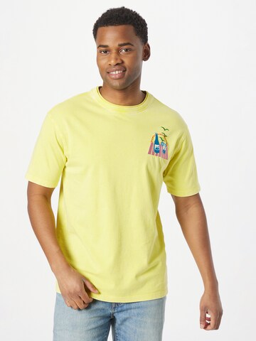 Tricou de la SCOTCH & SODA pe galben: față