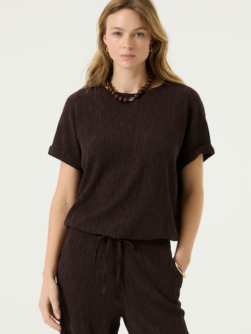 GARCIA Blus i brun: framsida