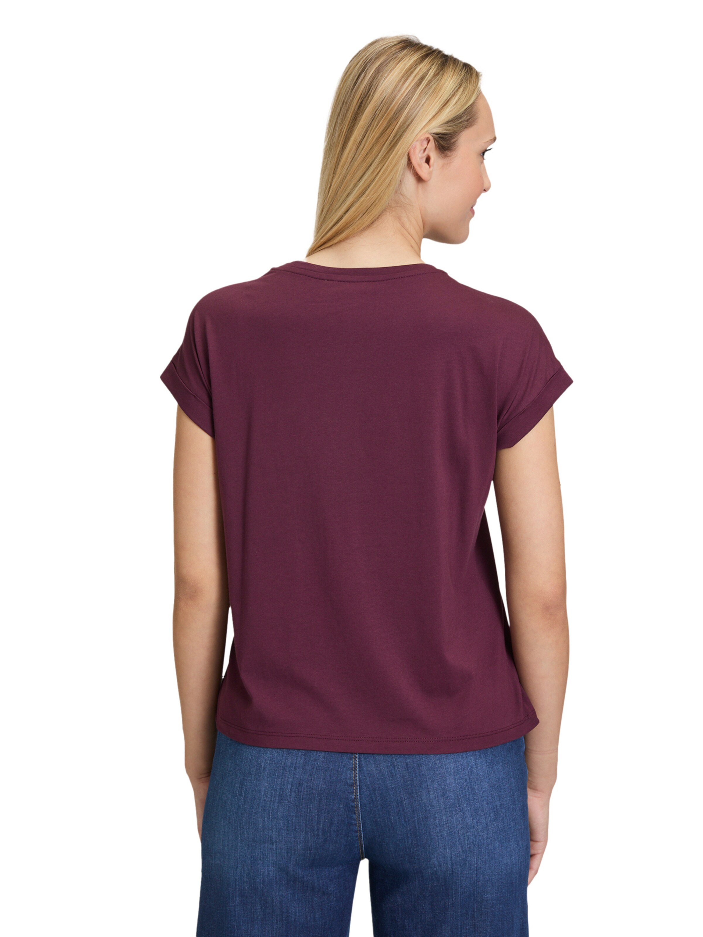 T-shirt Cartoon en violet