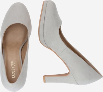ABOUT YOU - Zapatos con plataforma 'Annika' en gris